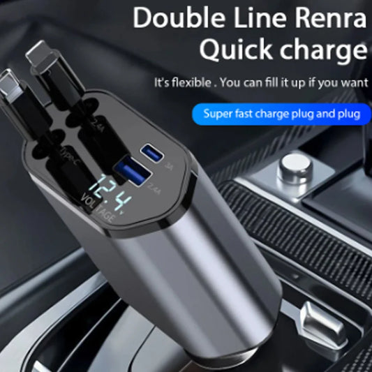 Car Charger Adaptor For Apple and Sansung